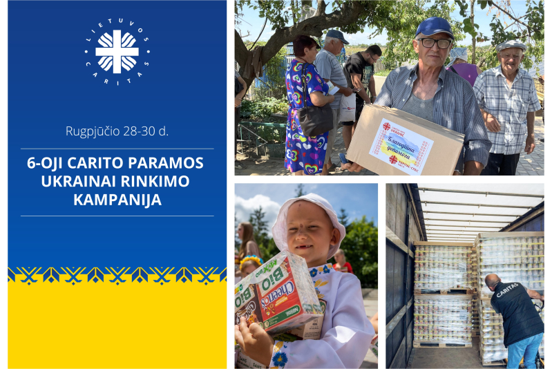 Prasideda 6-oji Carito paramos Ukrainai kampanija: vyks 3 dienas 30-yje Lietuvos miestų